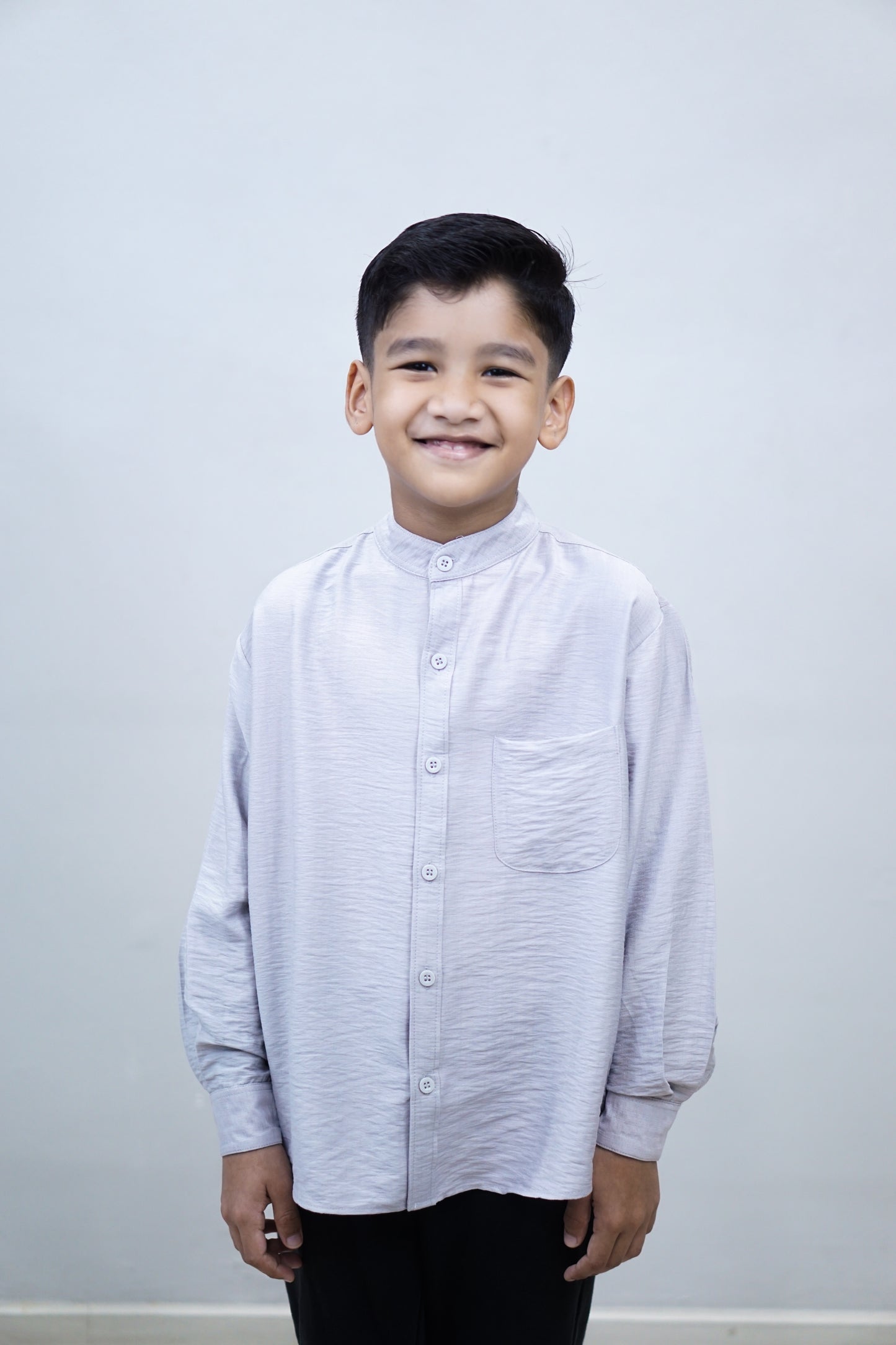 Hamzah (Kids) in Light Grey