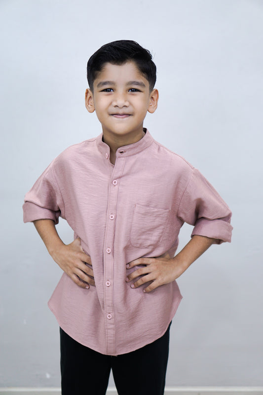 Hamzah (Kids) in Pink Belachan