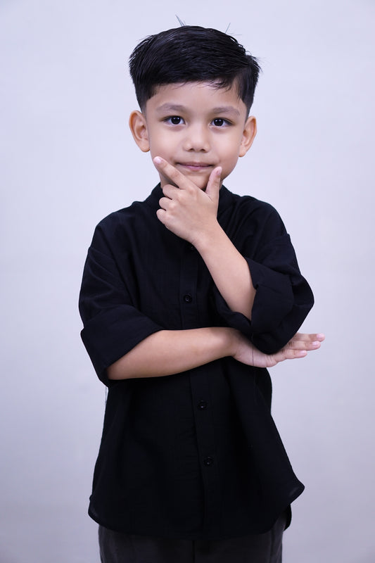 Hamzah (Kids) in Black